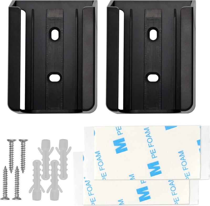 CENMING Ceiling Fan Remote Control Wall Mount Holder for Hampton Bay Home Decorators Collection Thermostatic Remote Model HD3 2AAZPHD3 KUJCE10320 TR222A 68108 98108 UC7225T (2 Pack) - Image 1